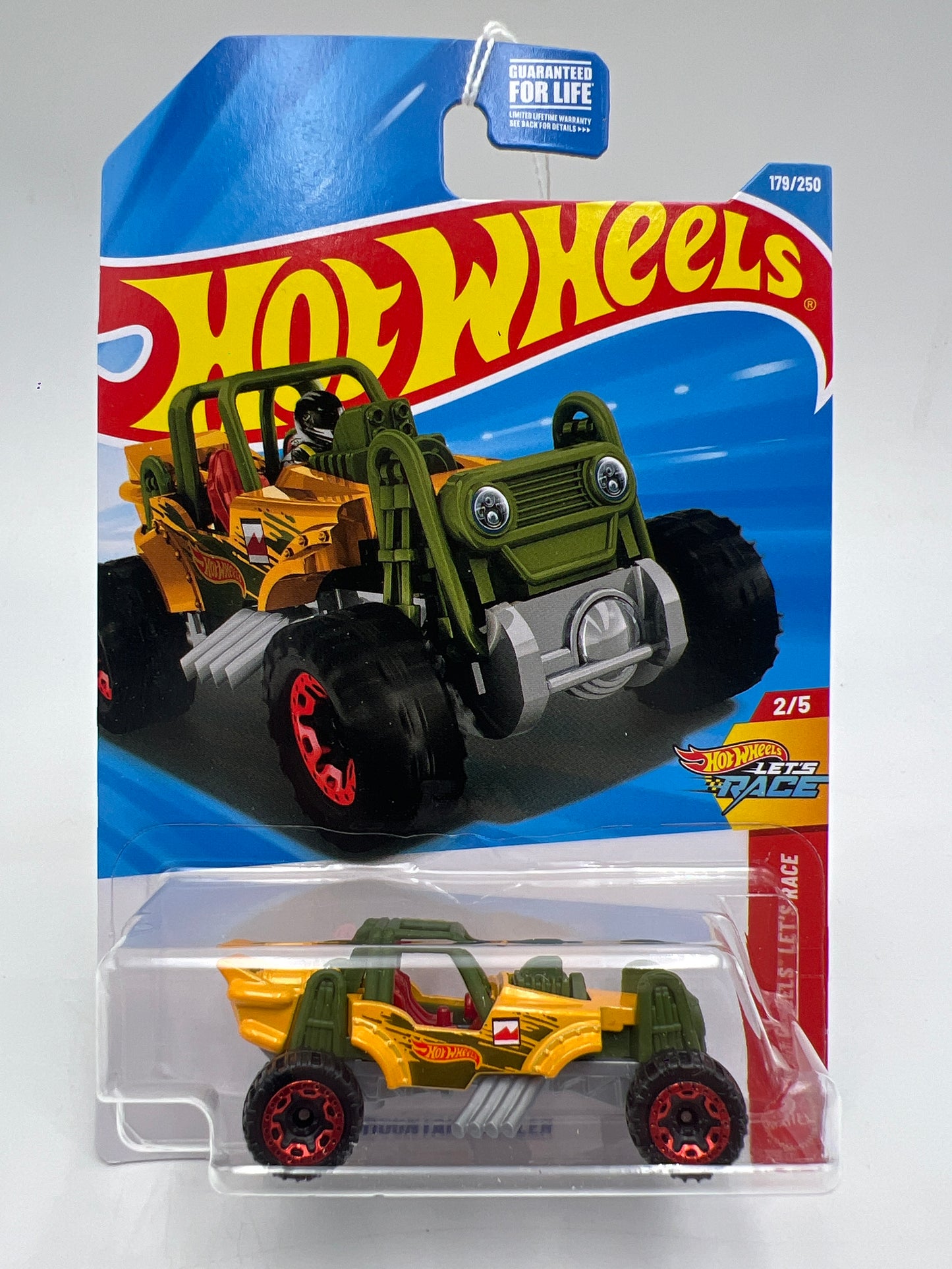 2026 Hot Wheels J Case #179 Mountain Mauler Yellow
