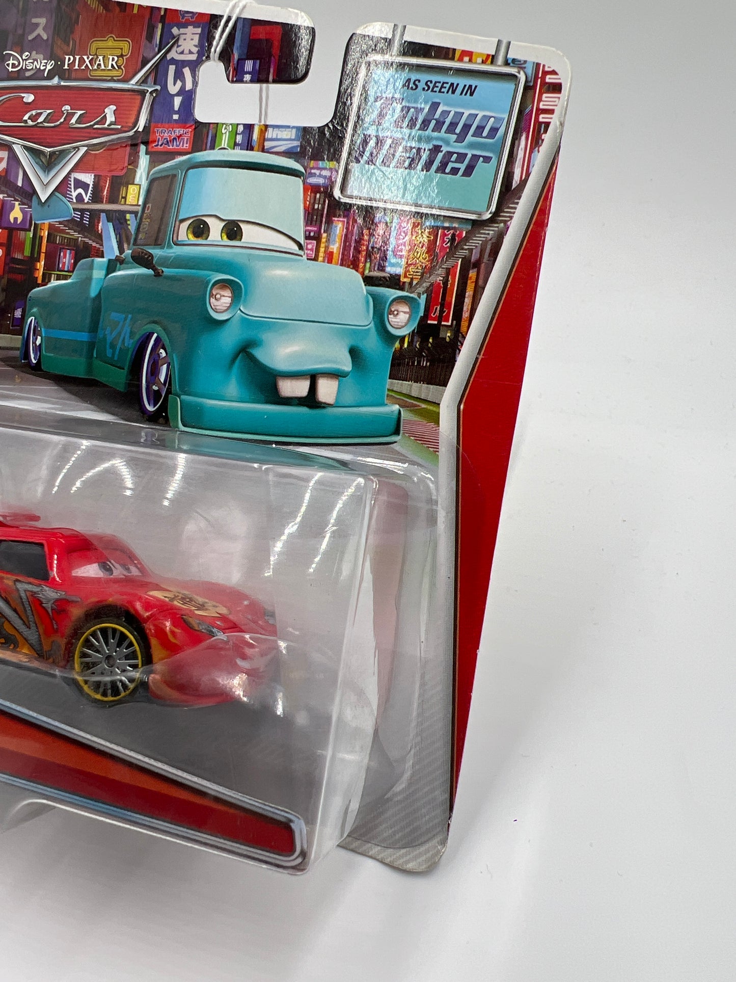 Disney Pixar Cars Tokyo Mater Dragon Lightning McQueen Red HTF