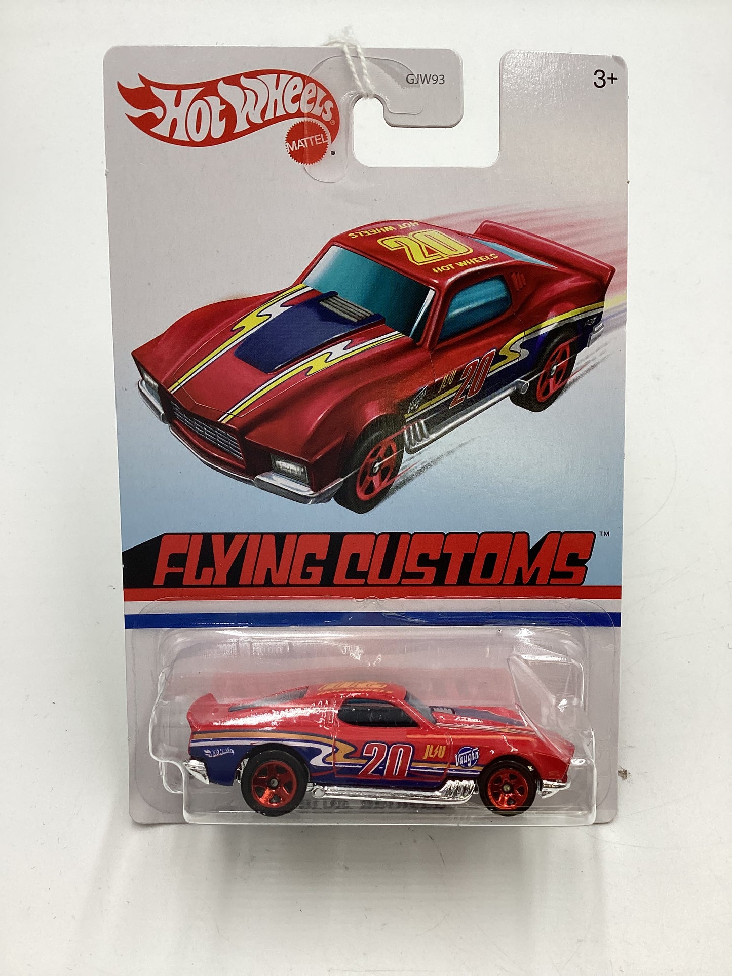 Hot Wheels Target Exclusive Flying Customs Blvd. Bruiser Red Cracked Blister 152i