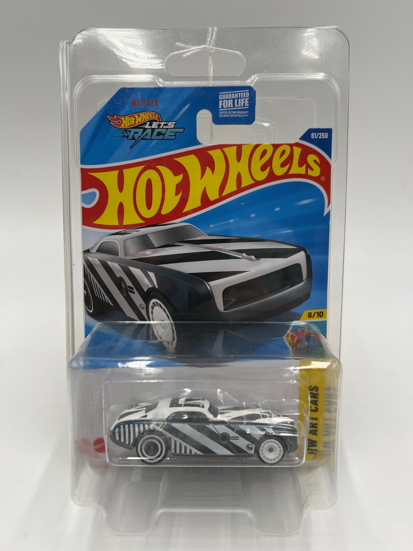 2025 Hot Wheels C Case Super Treasure Hunt #61 Hi-Roller II Black/White W/Protector