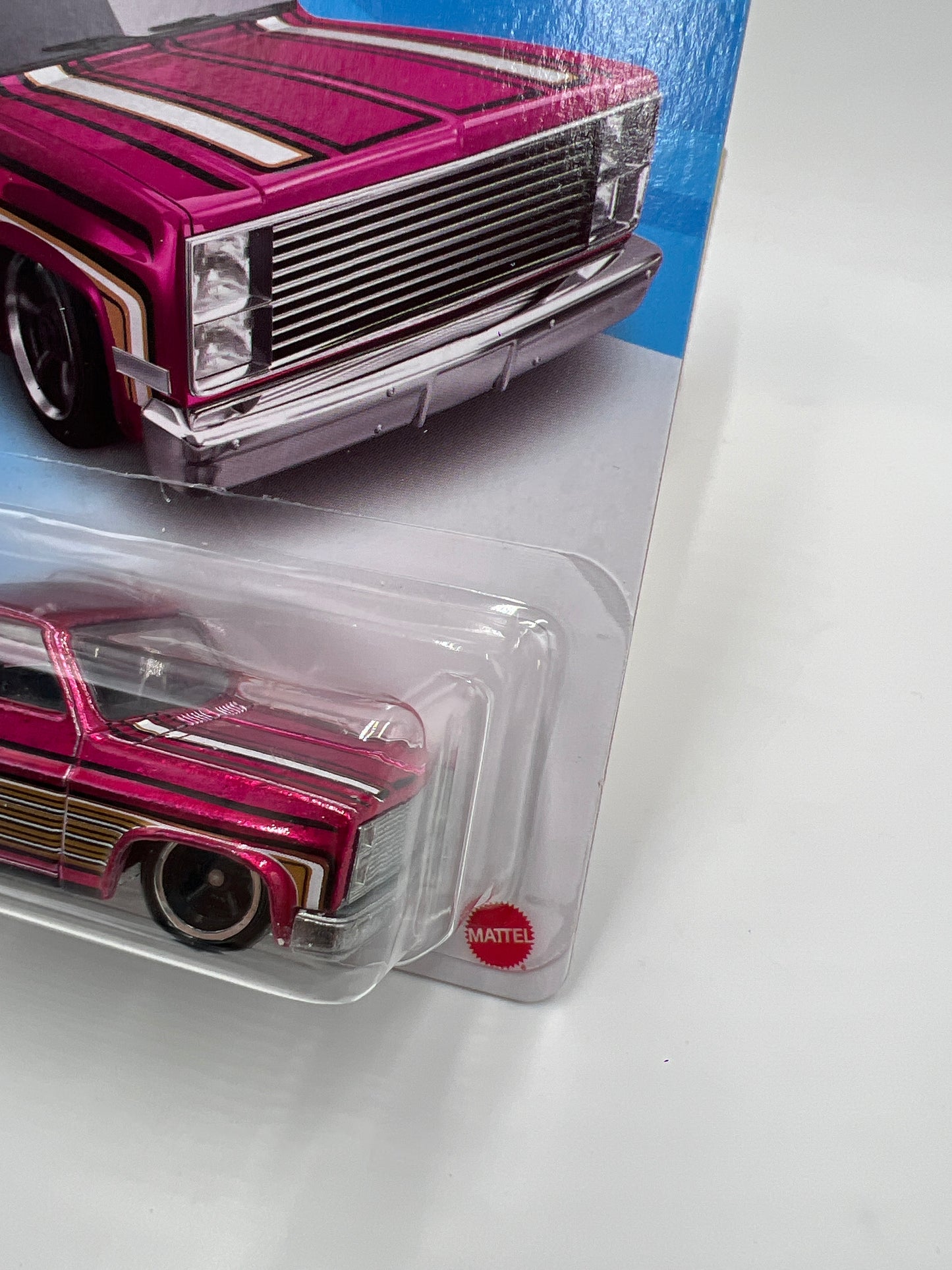 2021 Hot Wheels Legends Tour 83 Chevy Silverado Pink W/Protector