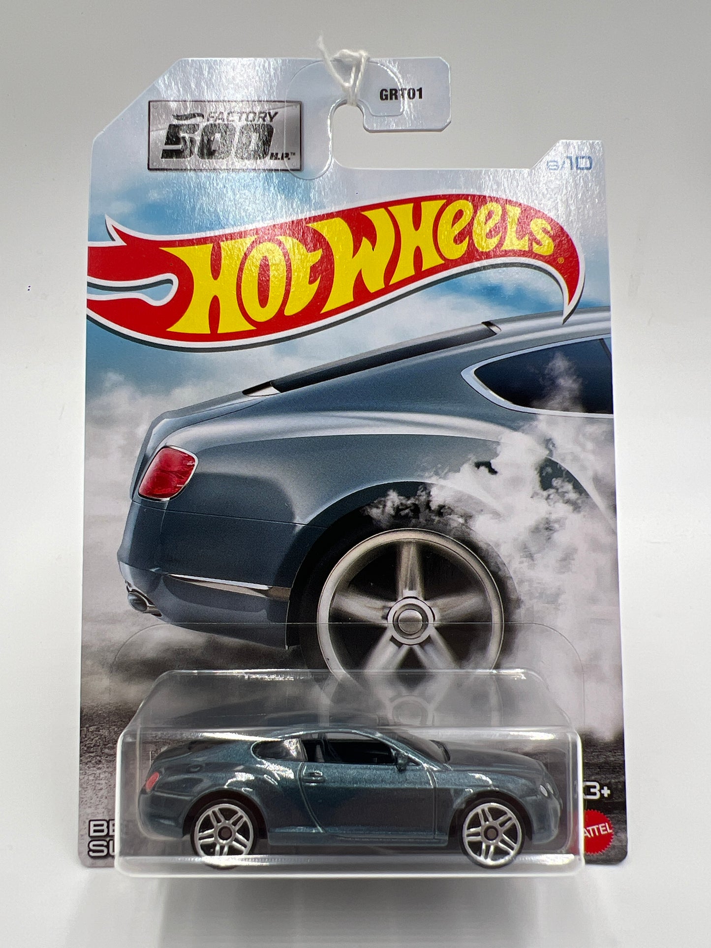 Hot Wheels Factory 500 HP #6 Bentley Continental Supersports Blue 152G