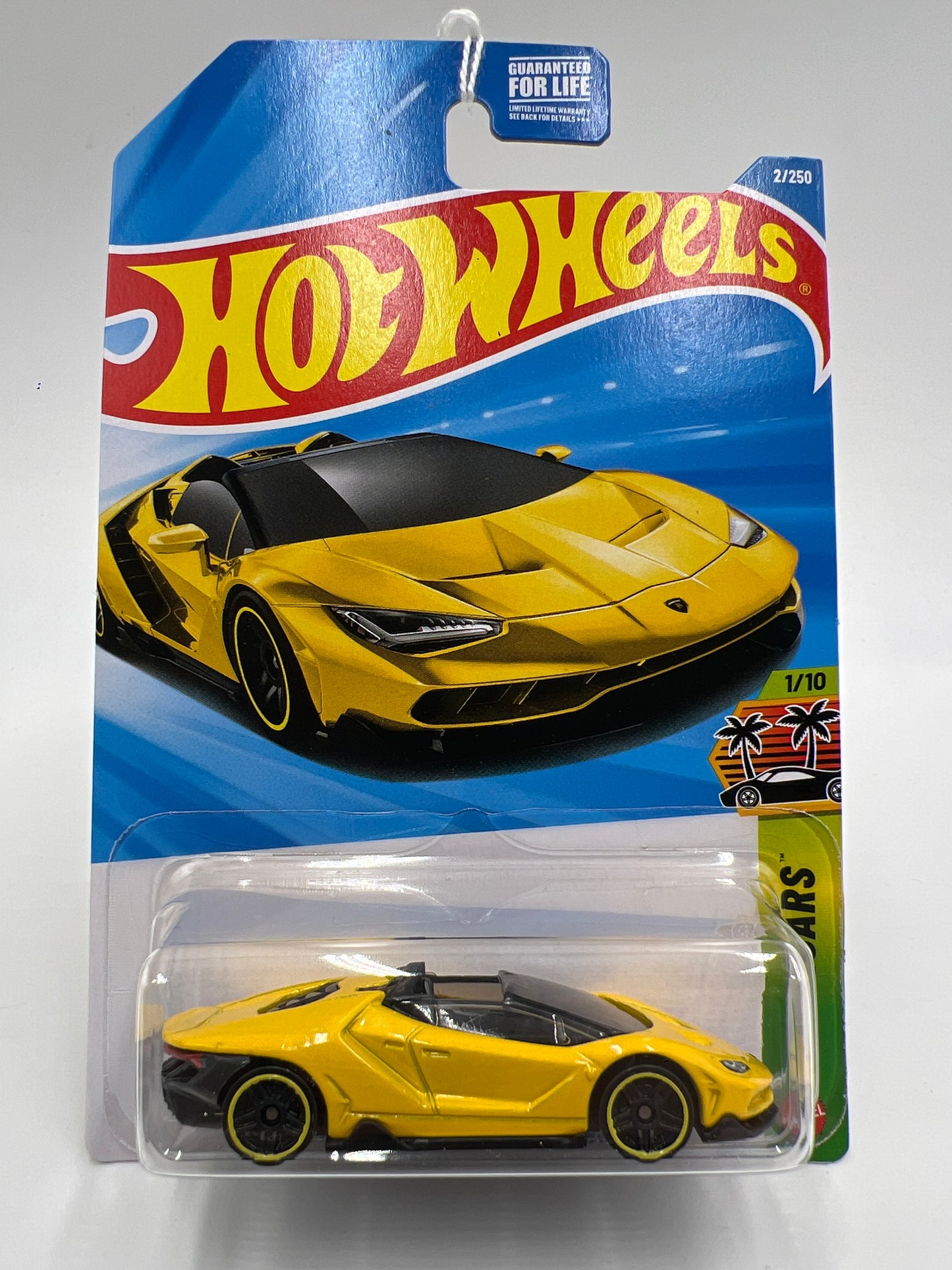 2026 Hot Wheels A Case Exoticars #2 Lamborghini Centenario Roadster Yellow 102D