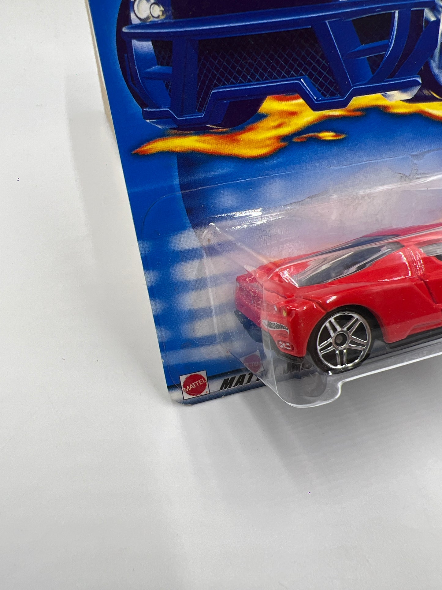 2003 Hot Wheels First Editions #36 Enzo Ferrari Red W/Protector SR