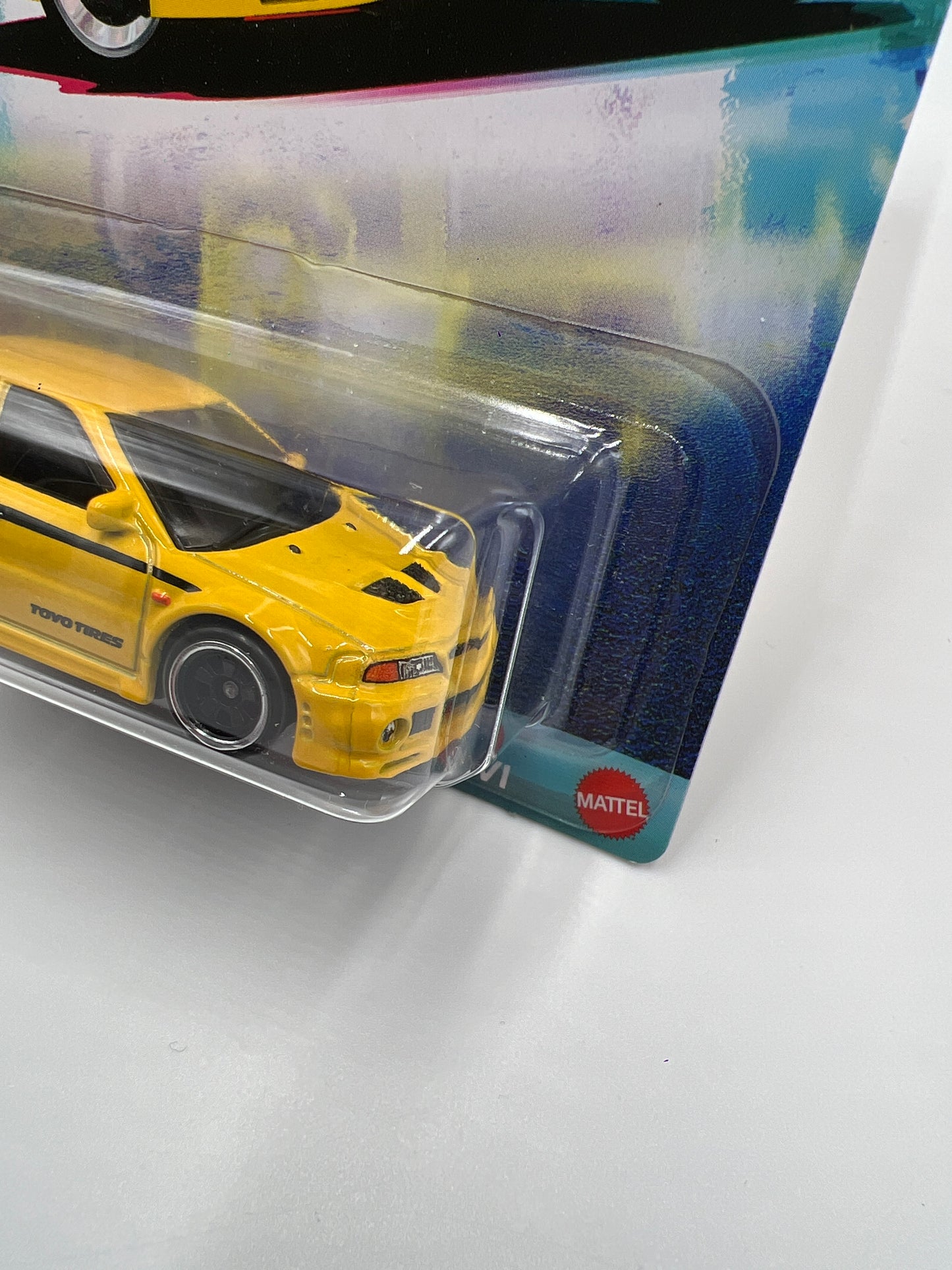 2024 Hot Wheels 90s Street Scene #2 Mitsubishi Lancer Evolution VI Yellow 161Q