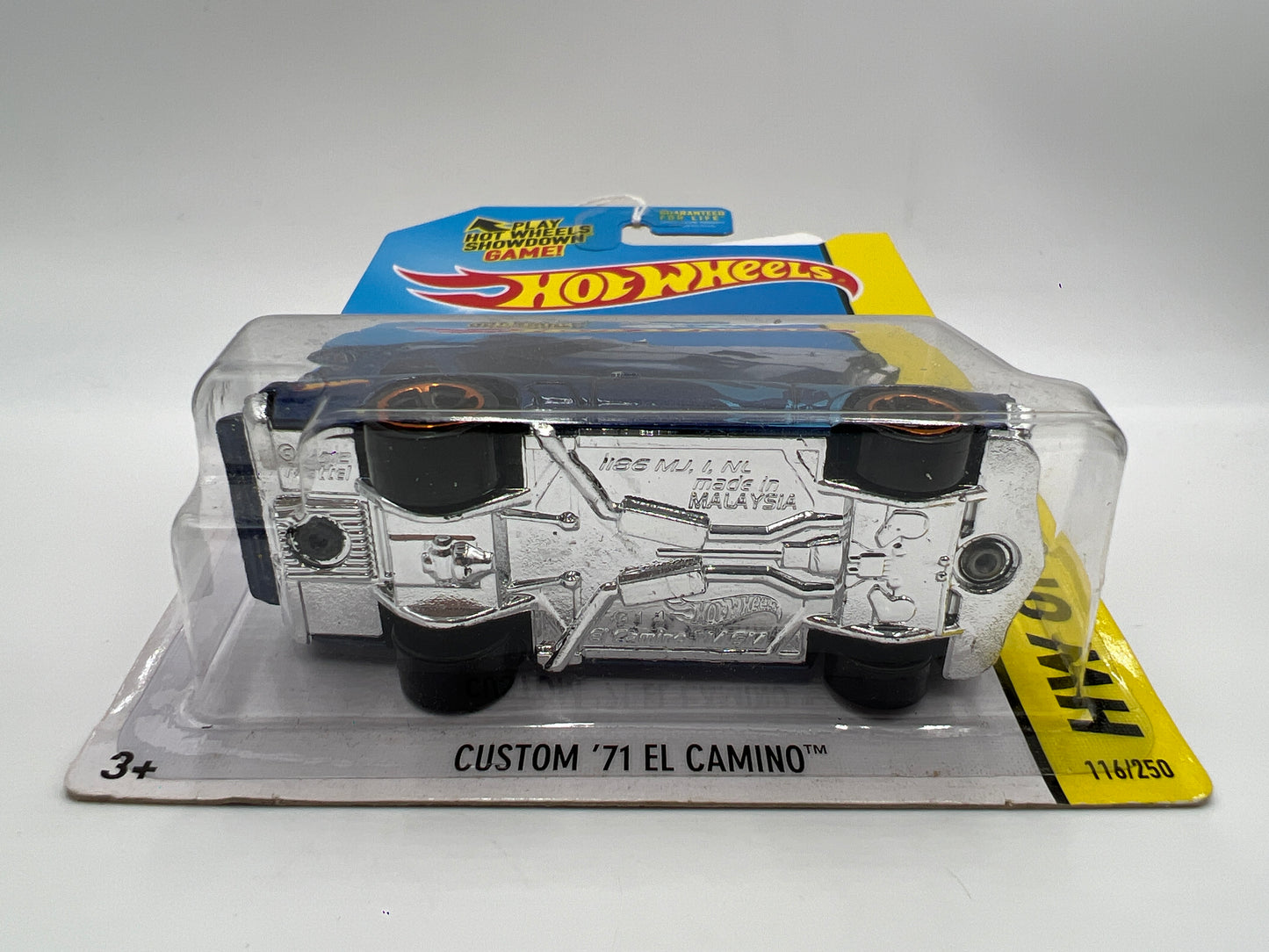 2014 Hot Wheels Treasure Hunt #116 Custom 71 El Camino Blue