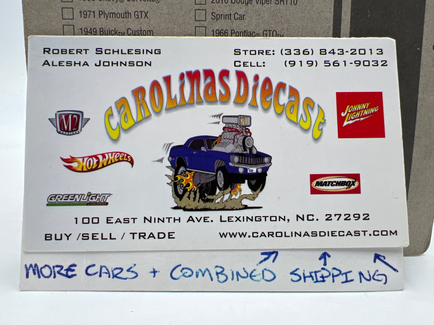 Johnny Lightning 1970 Plymouth Cuda 340 #42 Black 227F