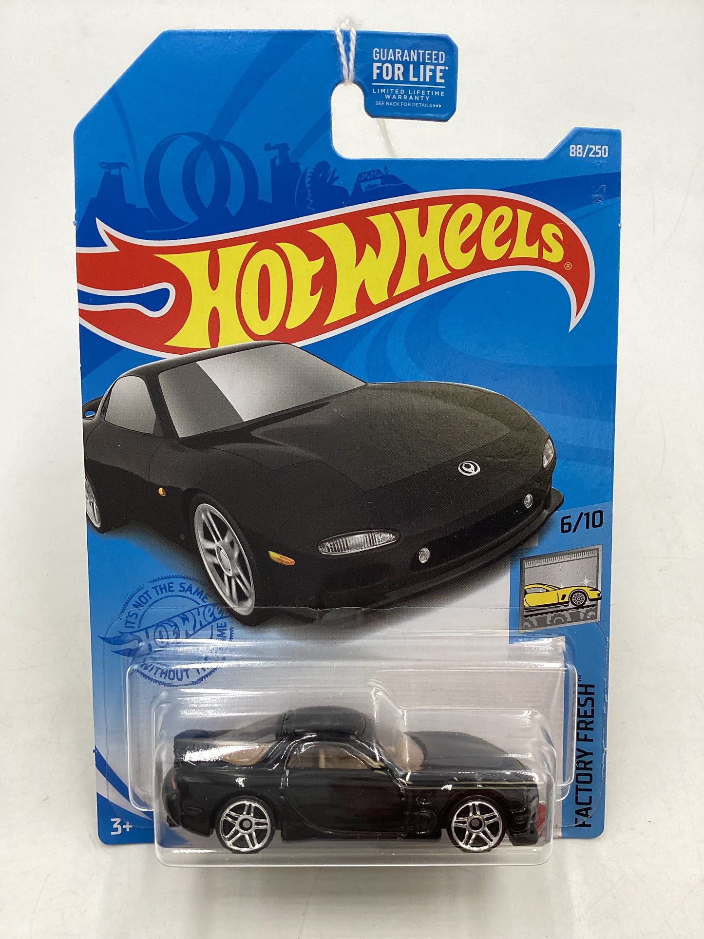 2021 Hot Wheels #88 95 Mazda RX-7 Black 85A