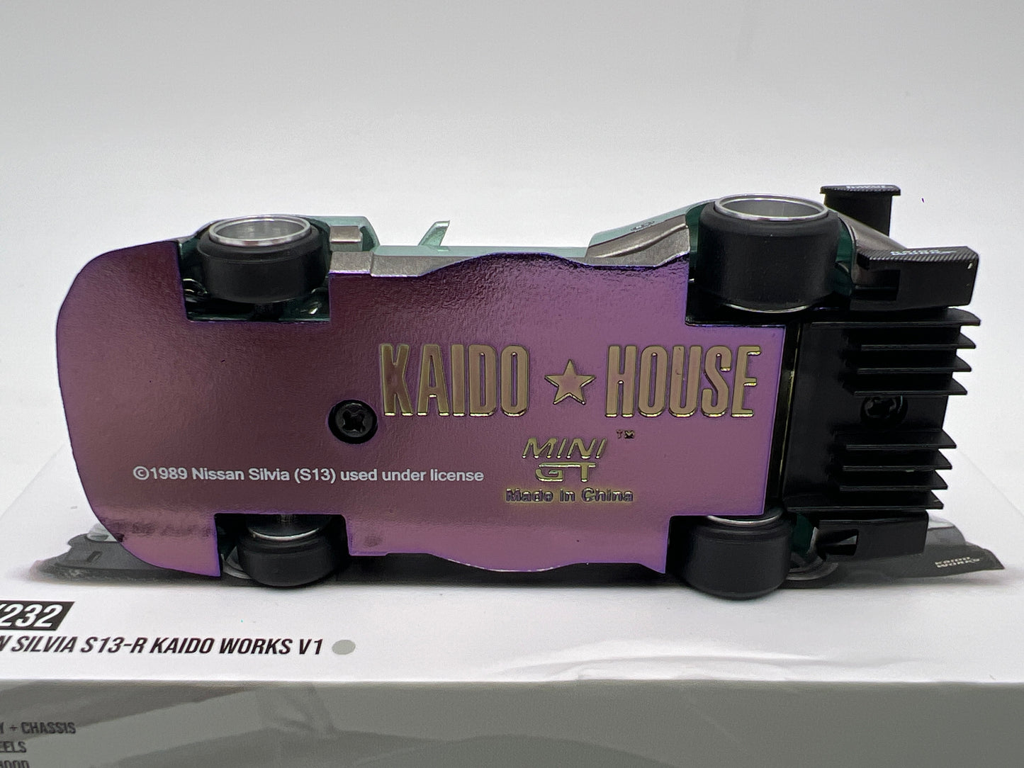 Mini GT Kaido House #232 Nissan Silvia S13-R Kaido Works V1