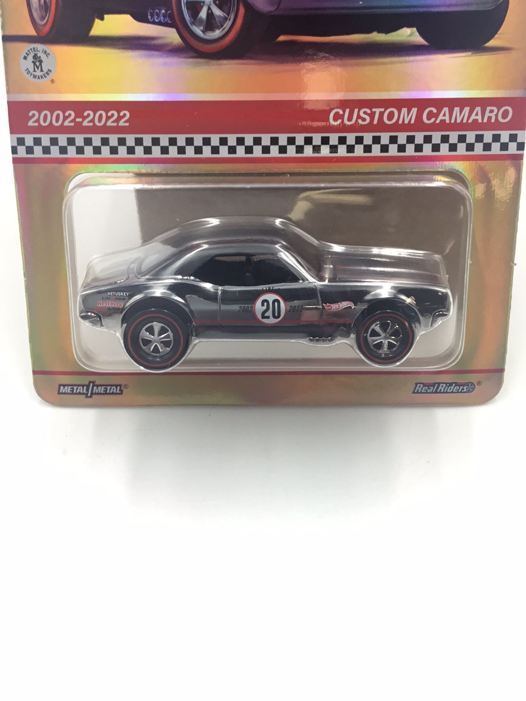Hot wheels redline club Custom Camaro with protector
