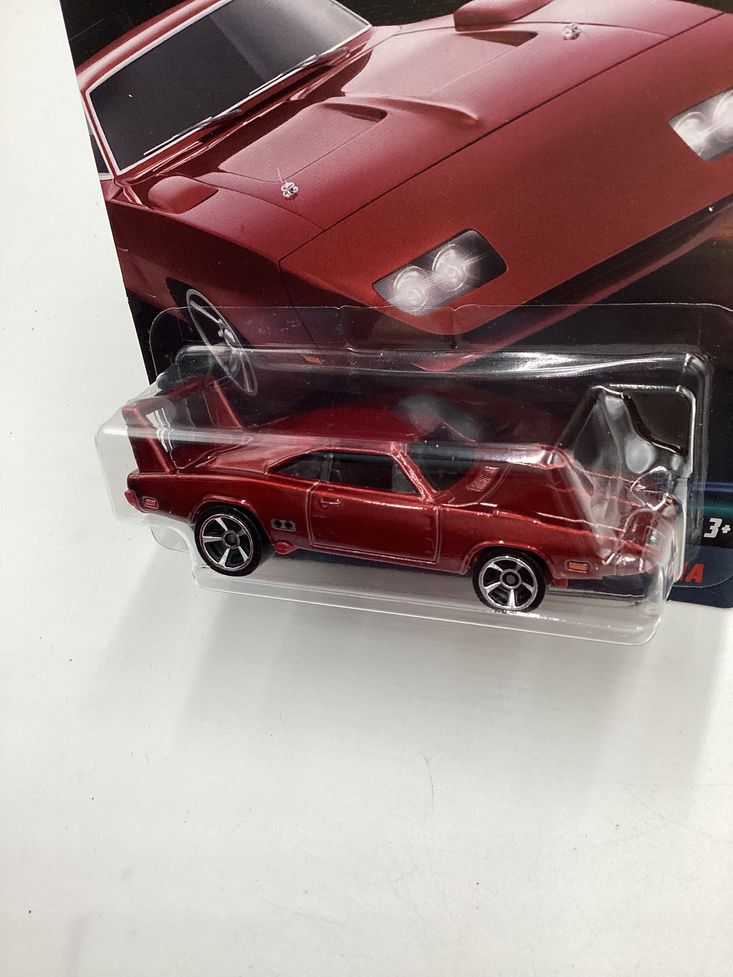 2023 Hot Wheels Fast and Furious Series 2 #6 69 Dodge Charger Daytona Dark Red Veins on Back 69B