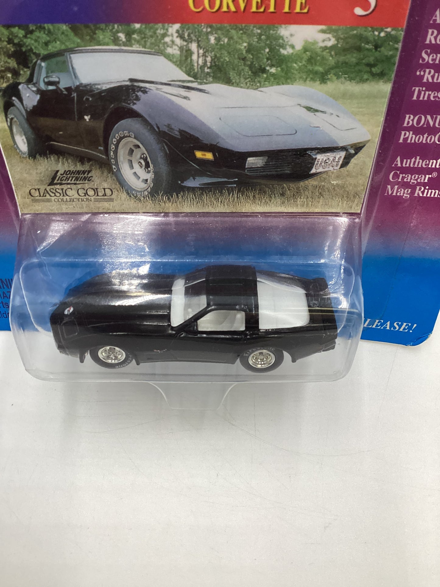 Johnny Lightning Classic Gold Collection #5 1979 Corvette Black