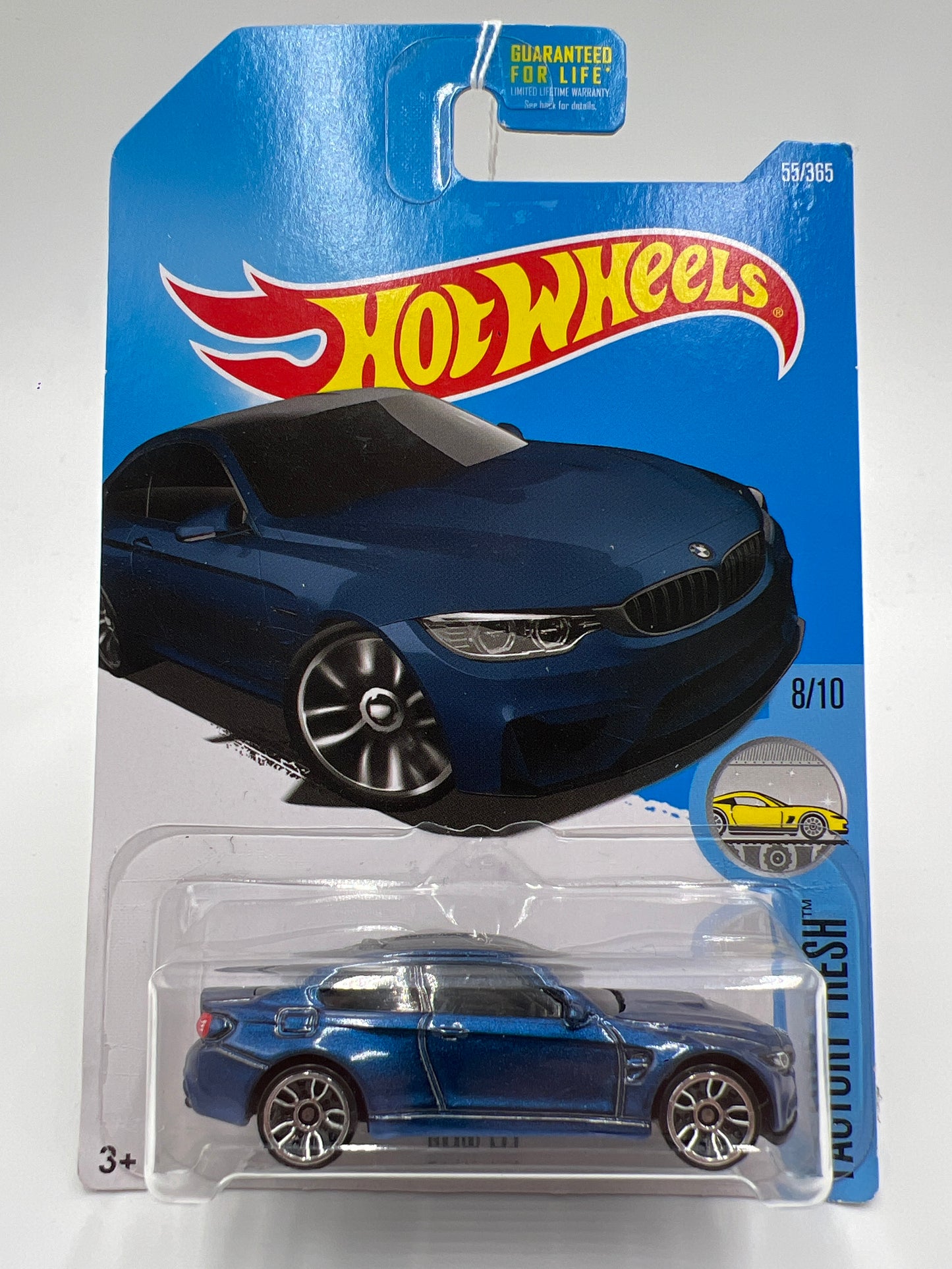 2017 Hot Wheels Factory Fresh #55 BMW M4 Blue 105A