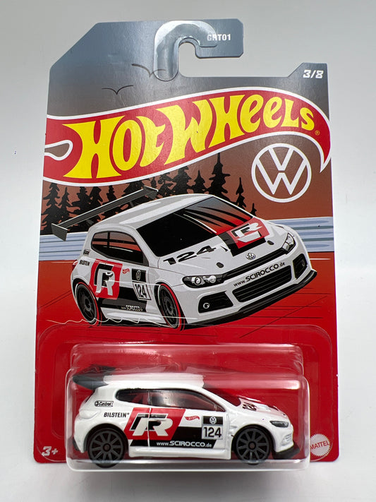 Hot Wheels Volkswagen Series #3 Volkswagen Scirocco GT 24 White 159B