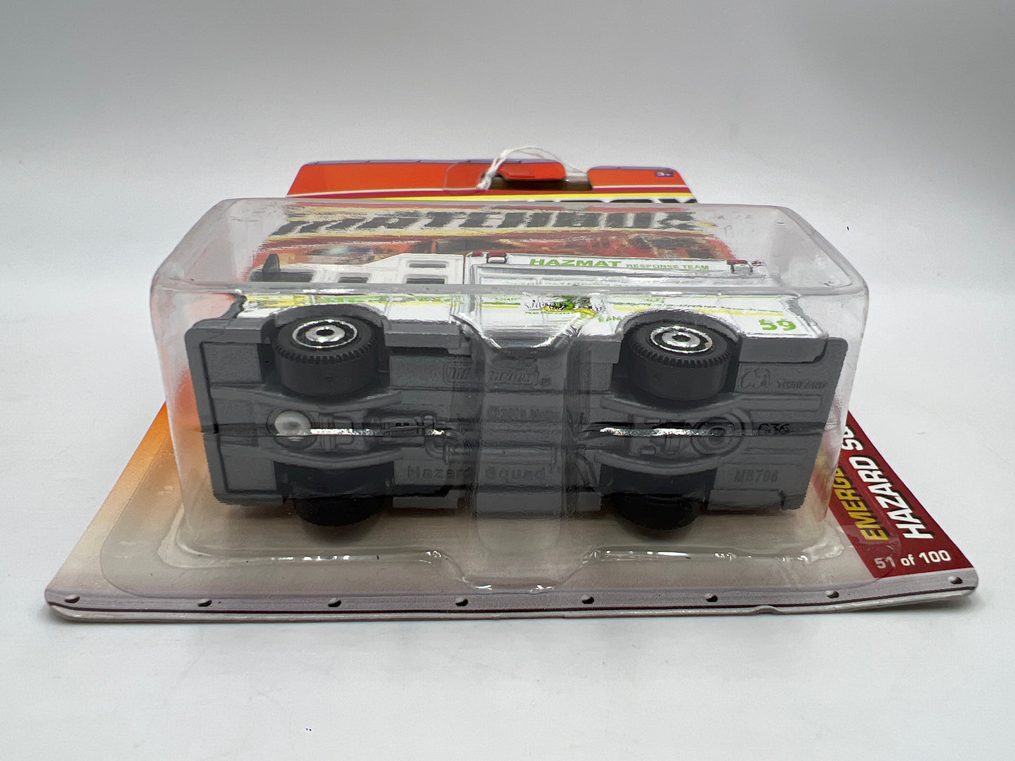 Matchbox Emergency Response #51 Hazard Squad Hazmat White 216K