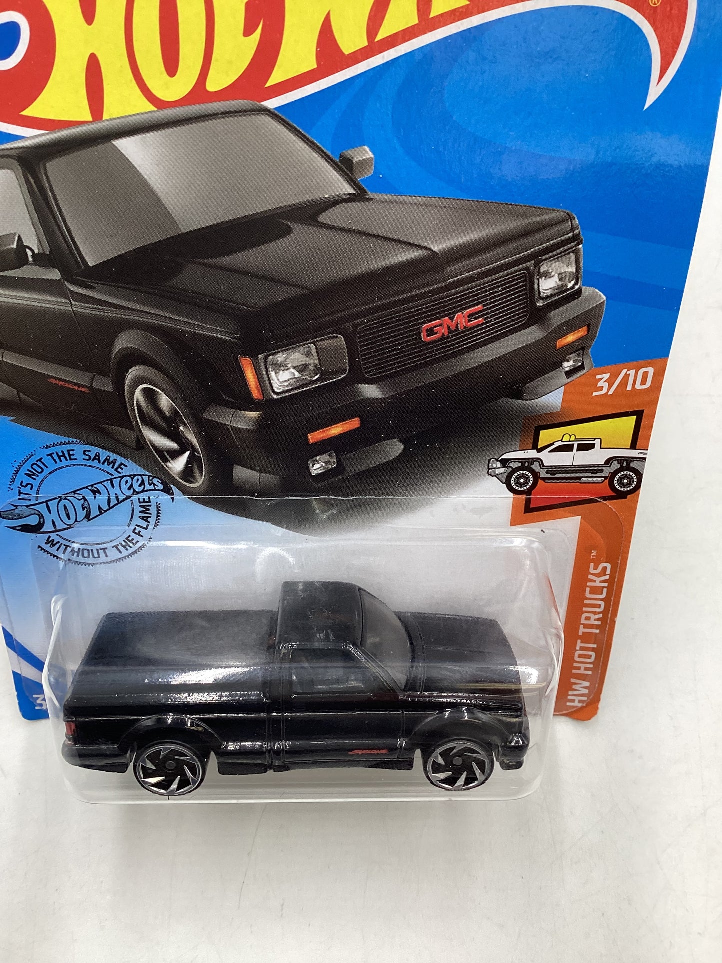 2020 Hot Wheels #150 91 GMC Syclone Black Intl Card 43B