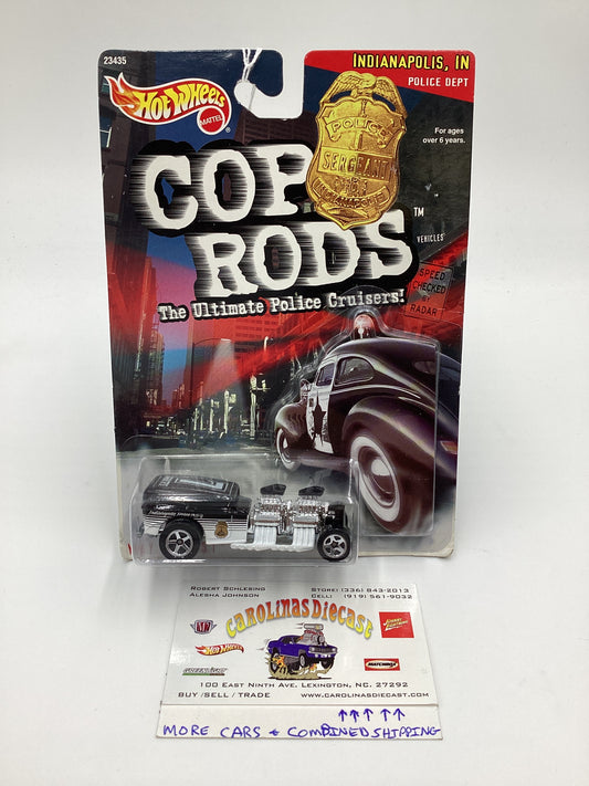 Hot Wheels Cop Rods Indianapolis, IN Police Dept Way 2 Fast (SR)