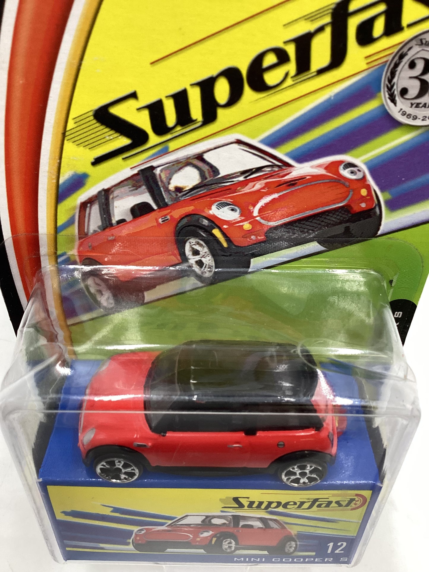 Matchbox 2004 Superfast #12 Mini Cooper S Red 172i