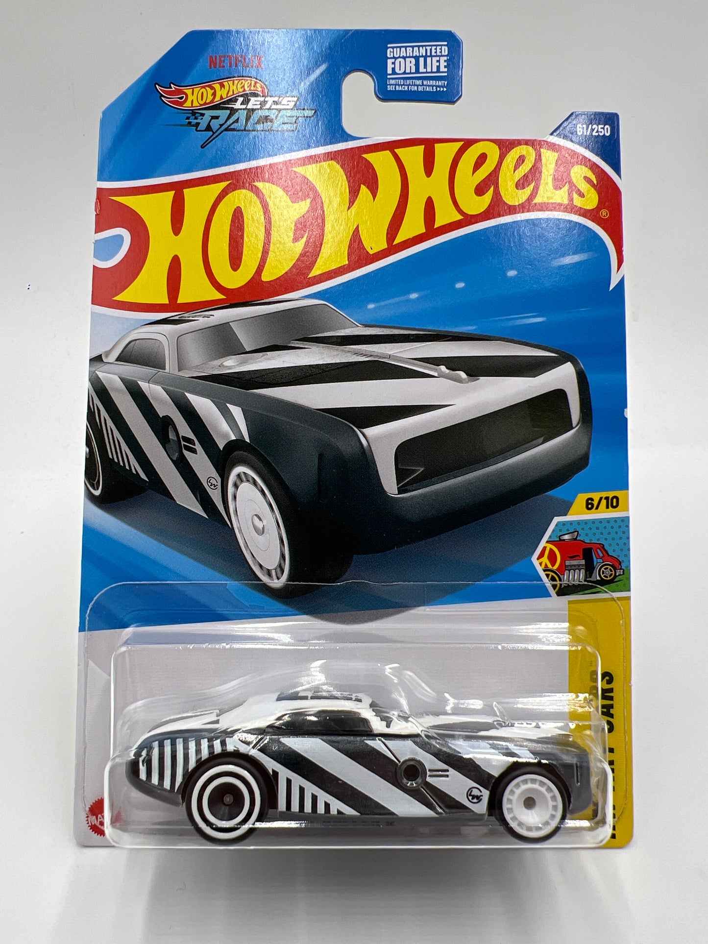 2025 Hot Wheels C Case Super Treasure Hunt #61 Hi-Roller II Black/White W/Protector #3