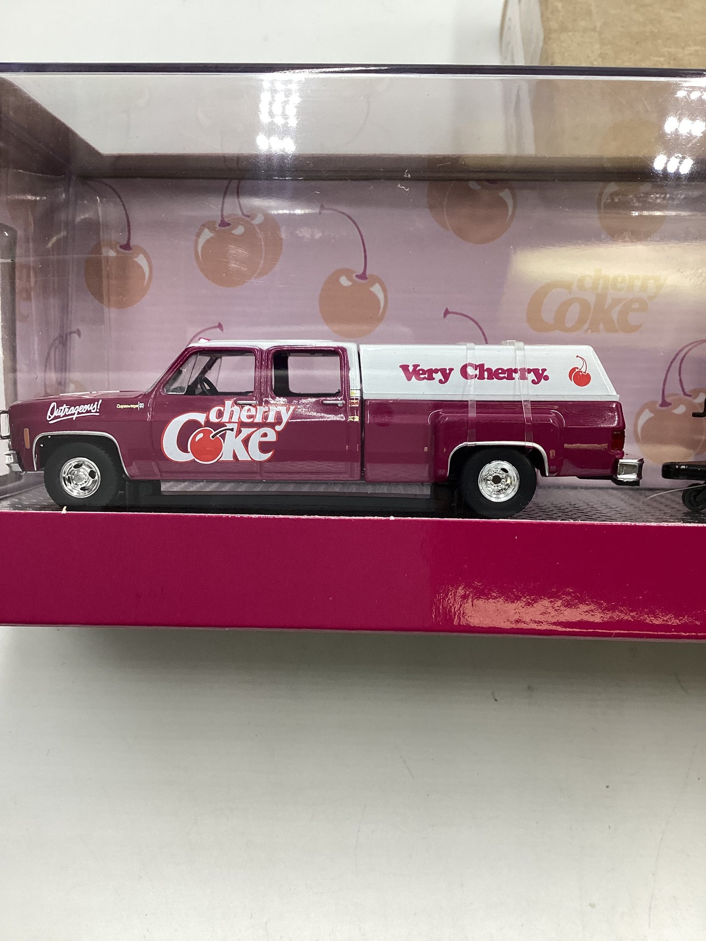 M2 Hauler Cherry Coke 1973 Chevrolet Cheyenne Super 30 & 1969 Chevrolet Camaro Z28 Funny Car TW30