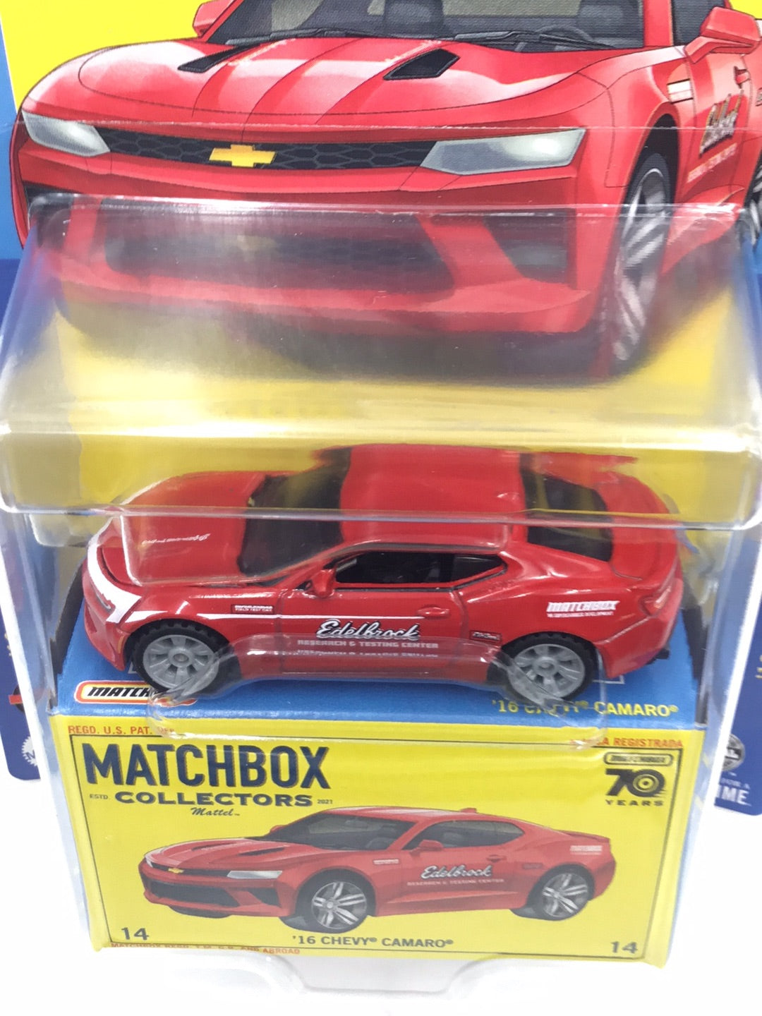 2023 matchbox Collectors #14 16 Chevy Camaro 14/22