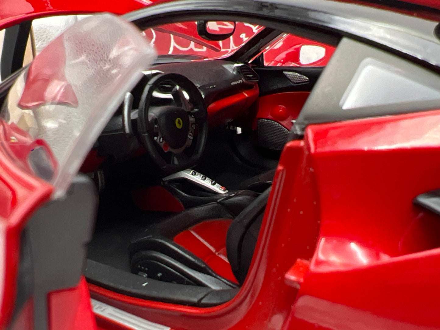 Bburago 1/18 Scale Signature Series Ferrari 488 GTB Red