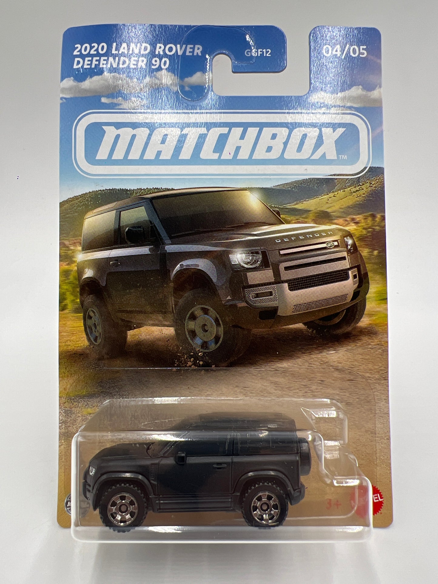 2025 Matchbox European Series #4 2020 Land Rover Defender 90 Black 163i