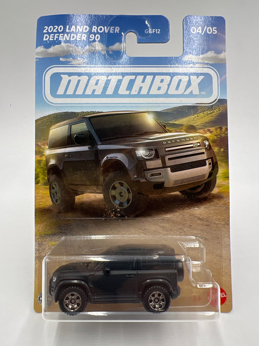 2025 Matchbox European Series #4 2020 Land Rover Defender 90 Black 163i
