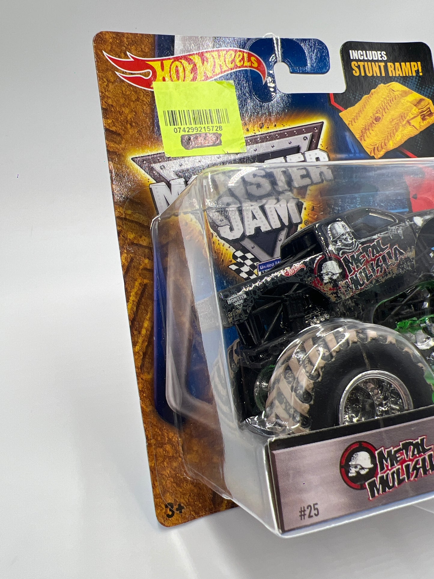 Hot Wheels Monster Jam Mud Treads #25 Metal Mulisha 126i