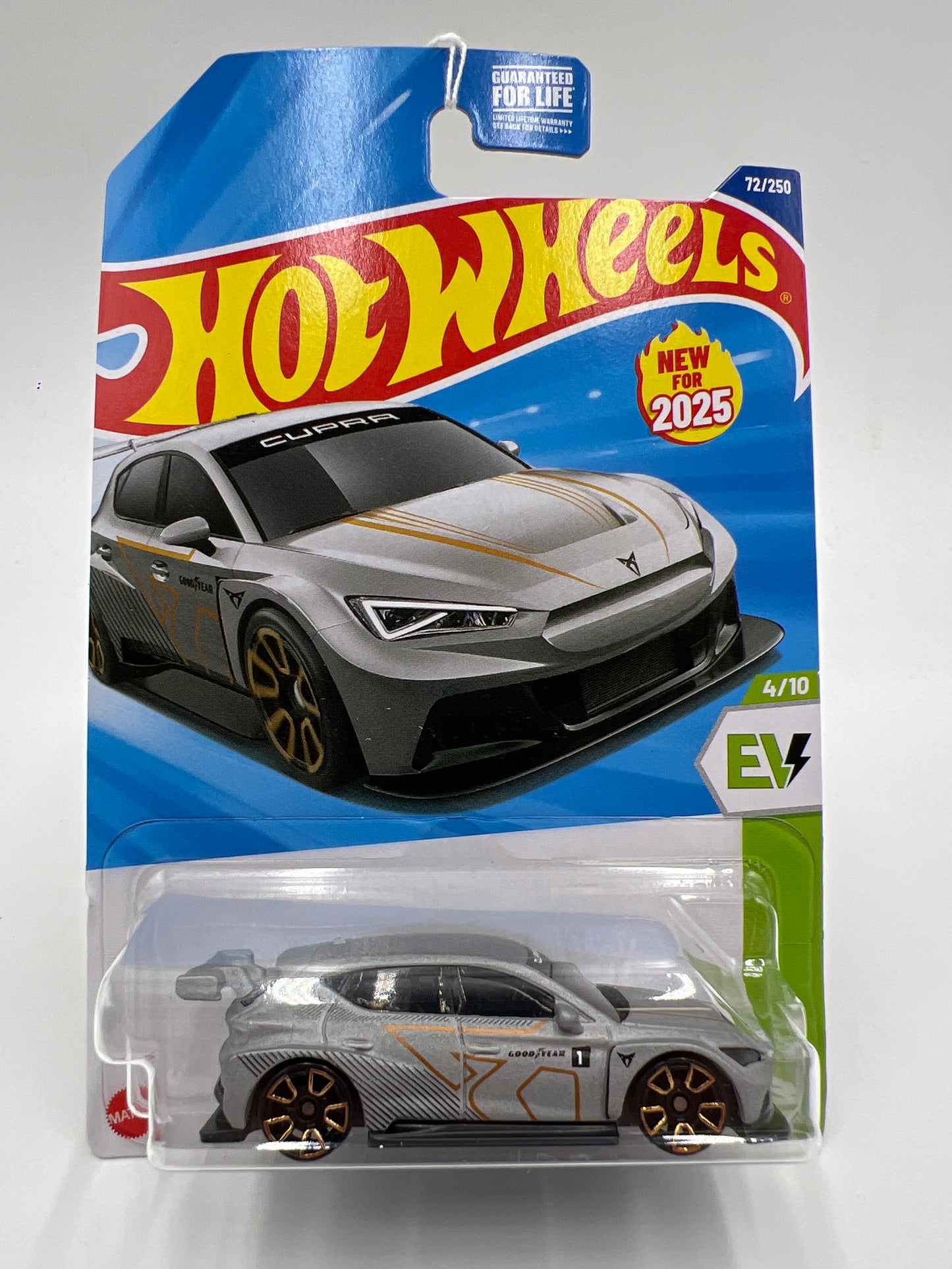2025 Hot Wheels H Case HW EV #72 Cupra e-Racer Gray 114i