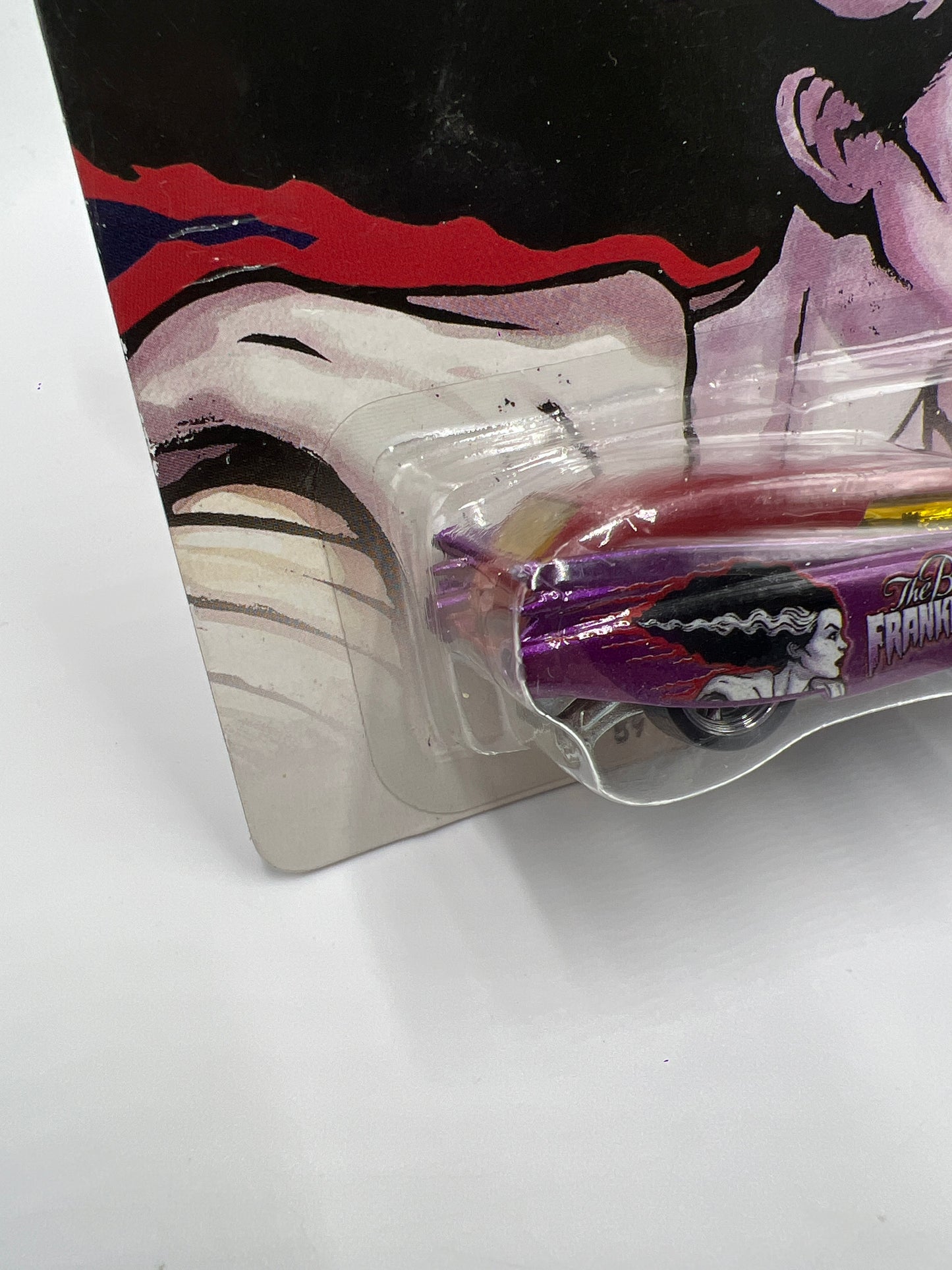Hot Wheels Premium Universal Studios Monsters The Bride Of Frankenstein 59 Cadillac Funny Car Purple 270F