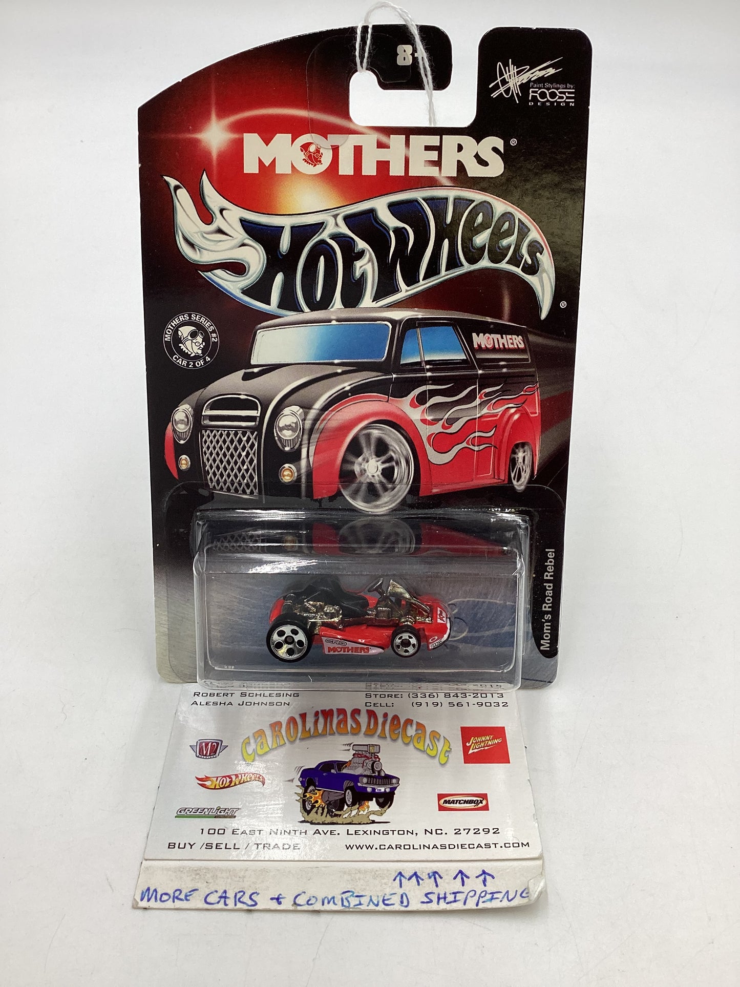 2002 Hot wheels Mothers Moms Road Rebel 167D