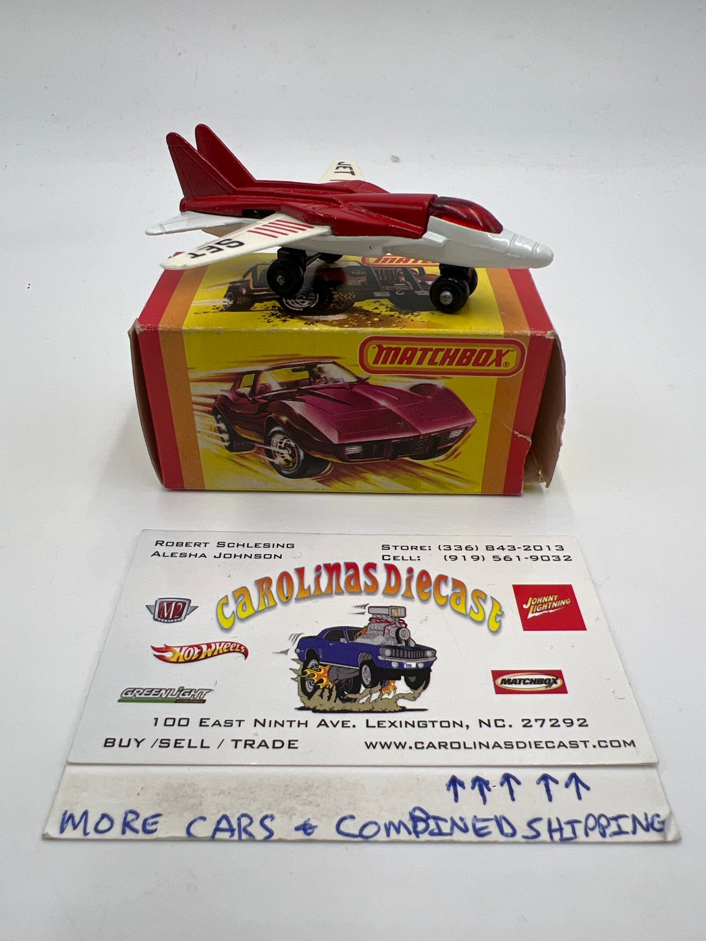Matchbox #27 Swing Wing Jet W/Box Jet Set