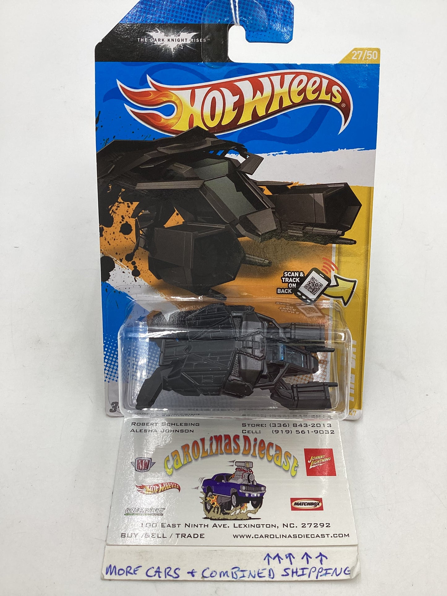 2012 Hot Wheels #27 Pink Windshield The Bat 121C