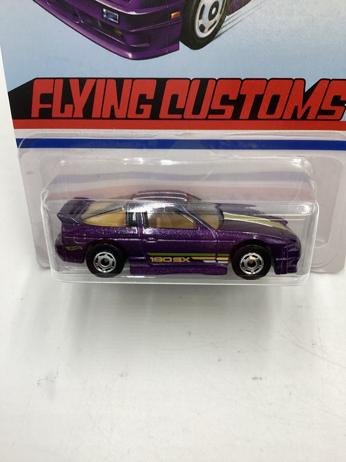 Hot Wheels Target Exclusive Flying Customs 96 Nissan 180SX Type X Purple