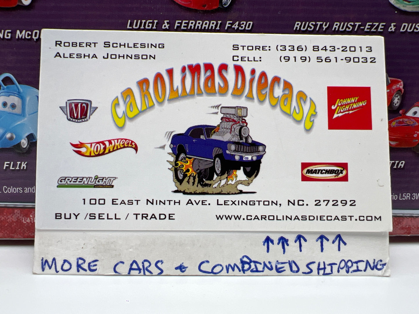 Disney Pixar The World Of Cars Movie Moments 2 Pack Mr. The King & Mrs. The King 136D