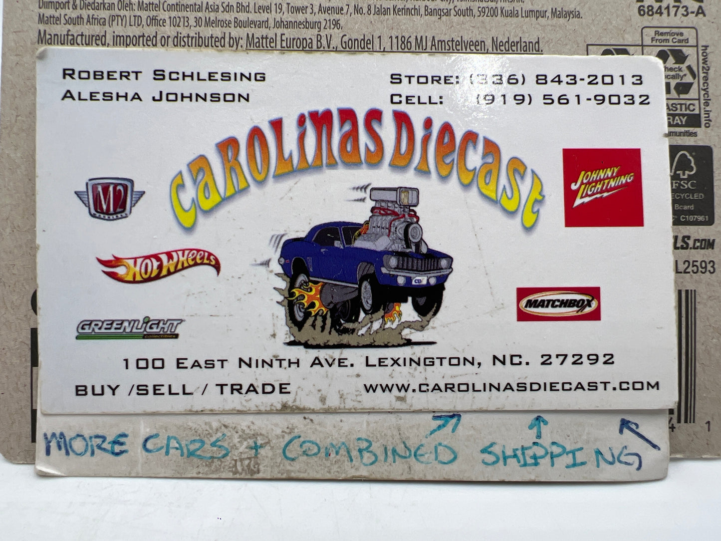 2026 Hot Wheels E Case #78 Hako Type D Light Green