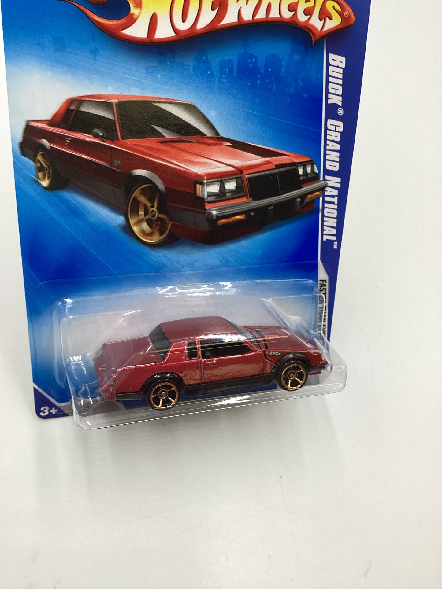 2009 Hot Wheels #131 Buick Grand National Red 44B