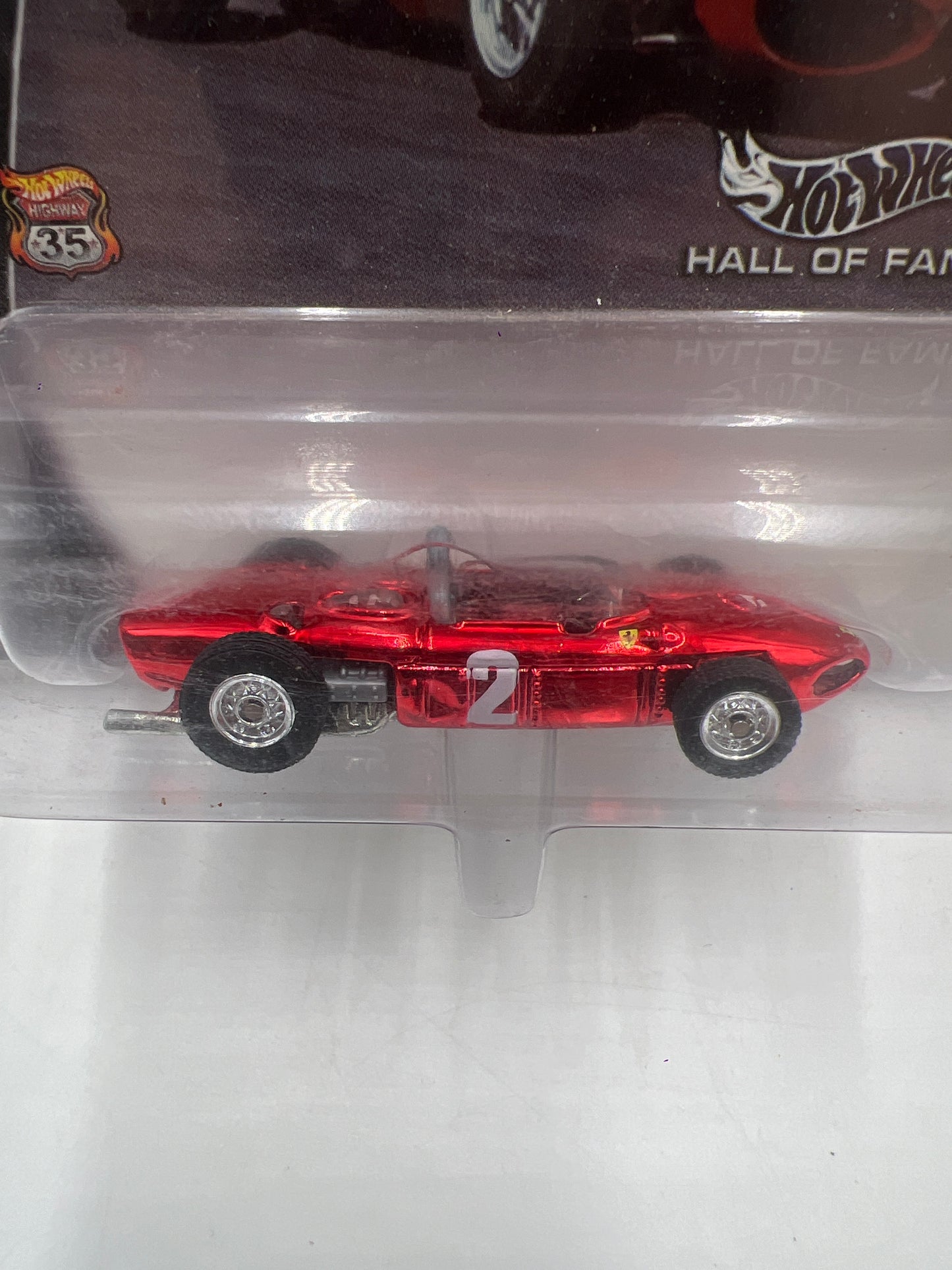 Hot Wheels Hall of Fame Milestone Moments Ferrari 156 F1 Red