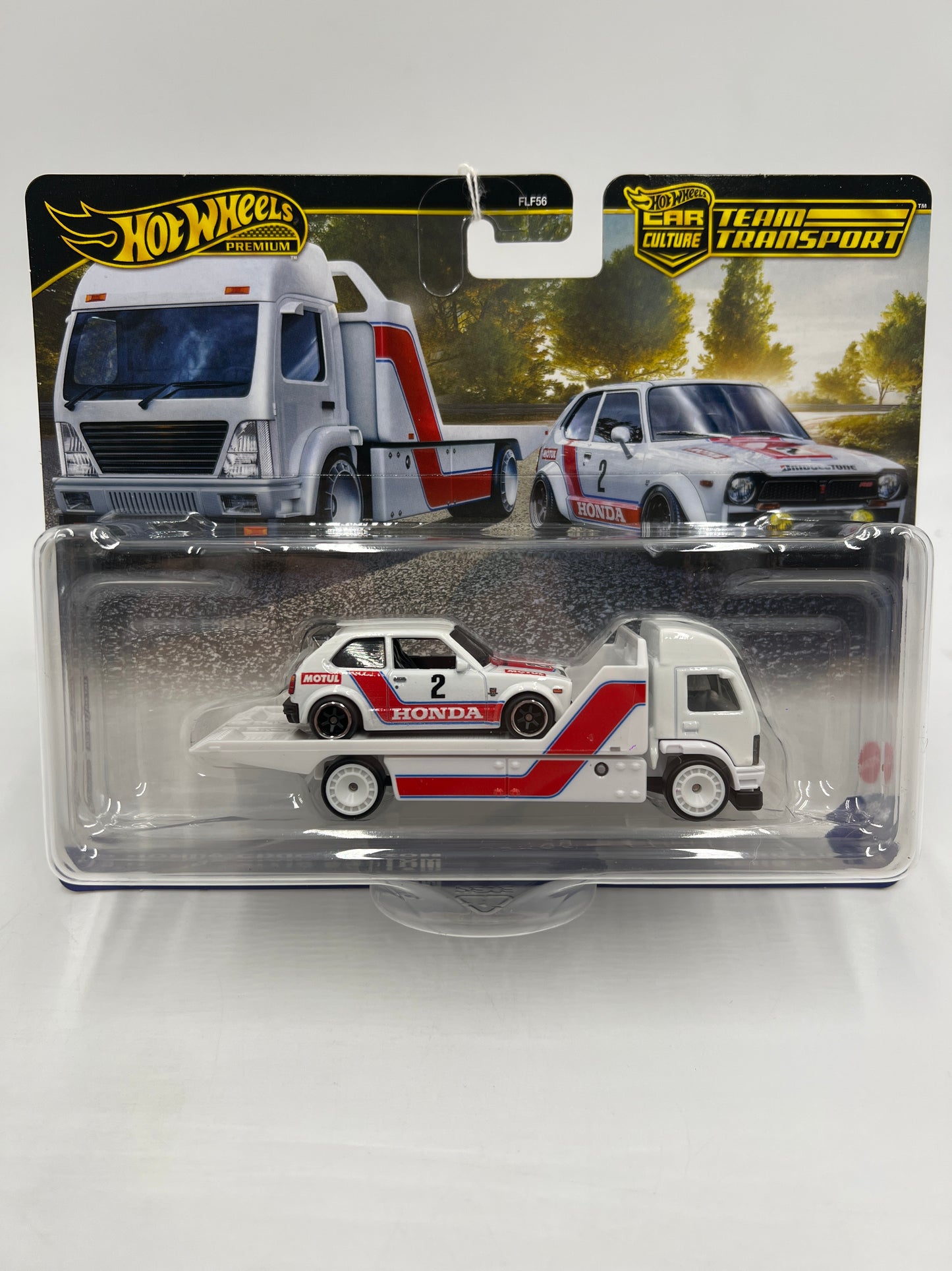 2025 Hot Wheels Car Culture Team Transport #80 73 Honda Civic Custom & Aero Lift 280G