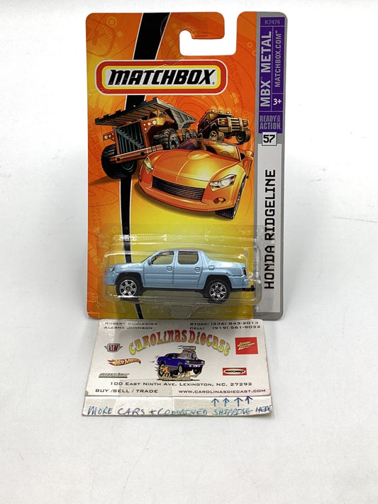 Matchbox #57 Honda Ridgeline with protector