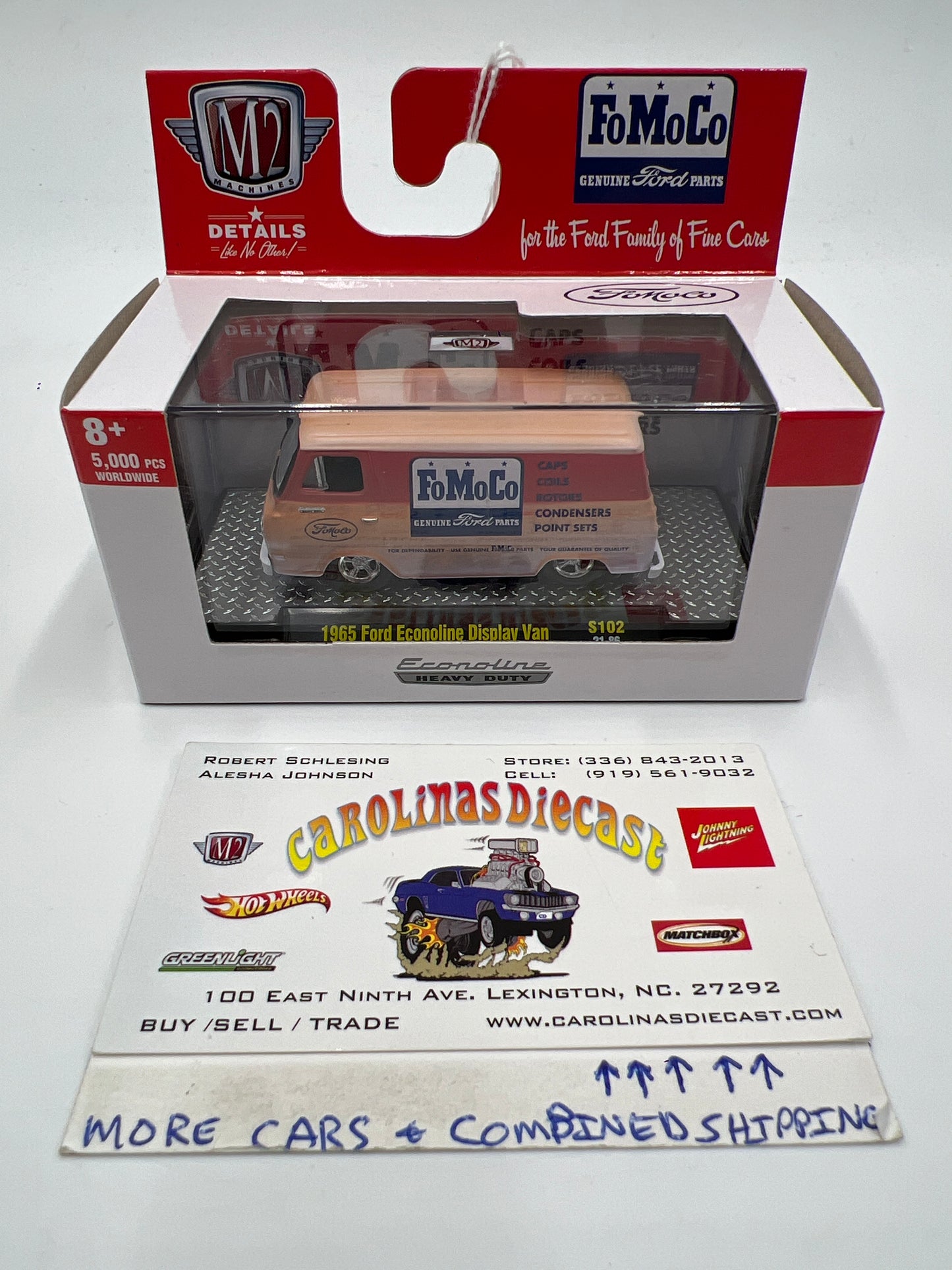 M2 Machines Target Exclusive FoMoCo 1965 Ford Econoline Display Van S102