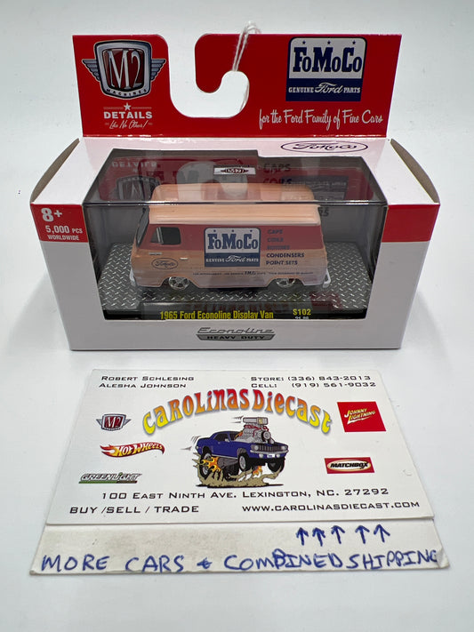 M2 Machines Target Exclusive FoMoCo 1965 Ford Econoline Display Van S102