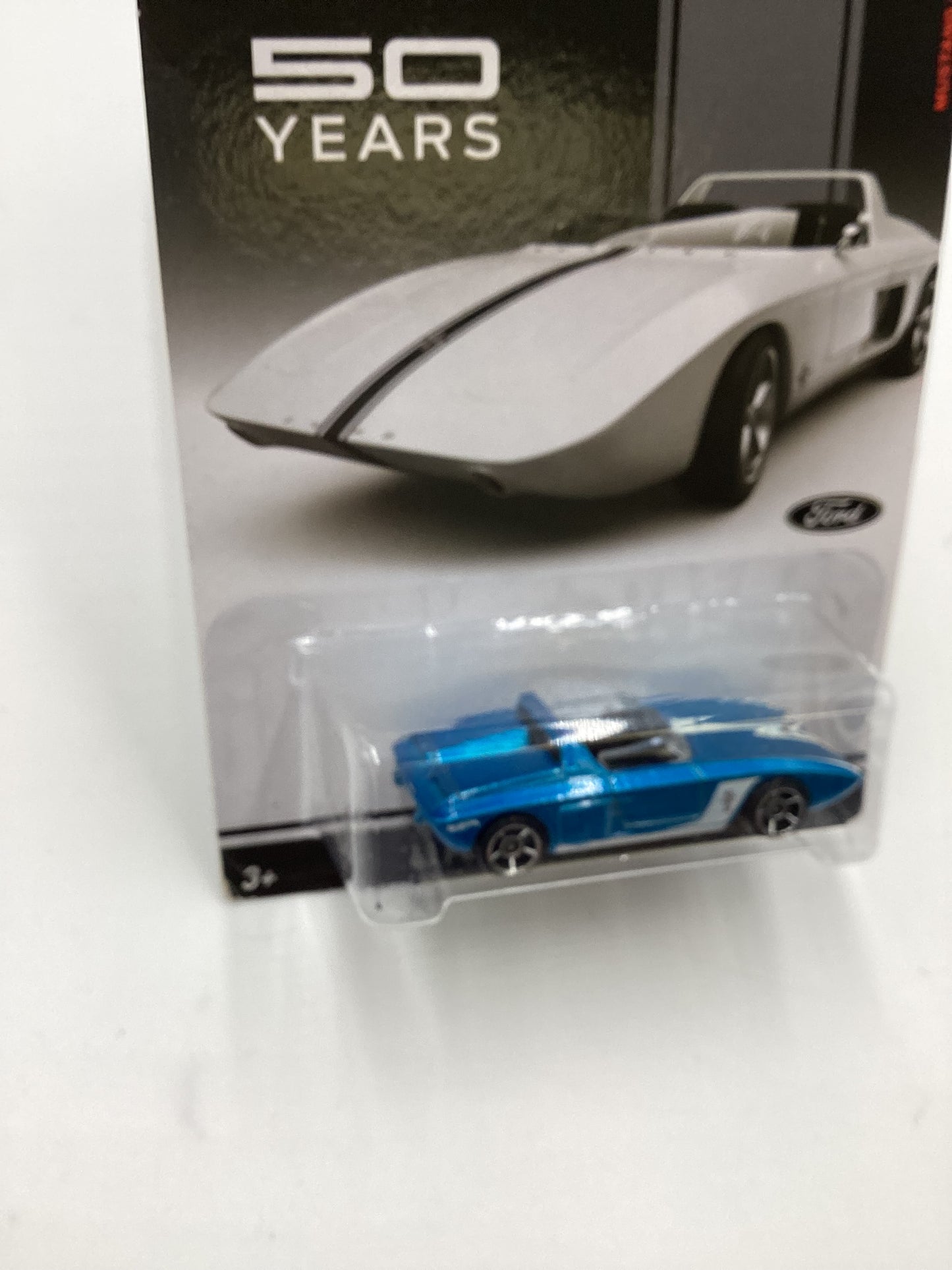 Hot Wheels Mustang 50 Years #1 62 Ford Mustang Concept Blue 154E