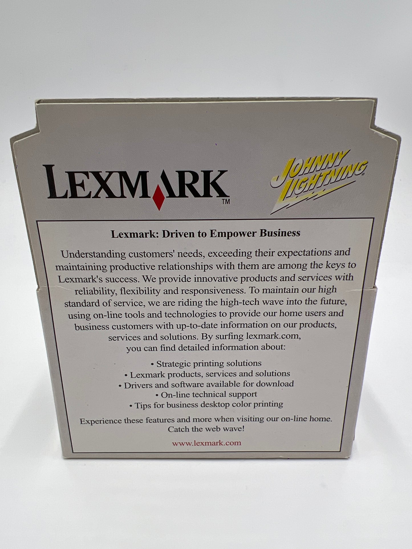 Johnny Lightning Lexmark Mercury Woodie Station Wagon Blue