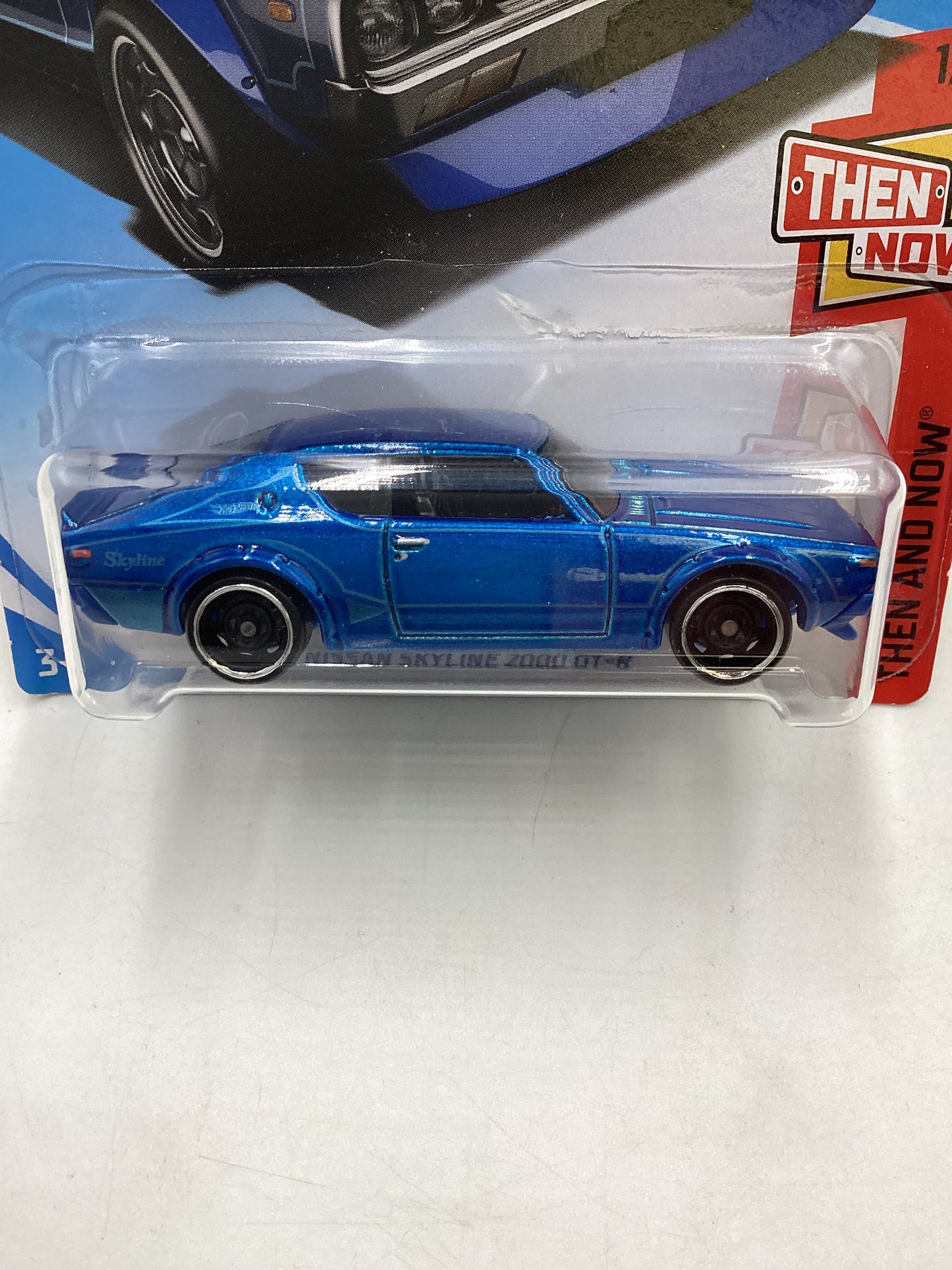 2018 Hot Wheels  #118 Blue Nissan Skyline 2000 GT-R  82F