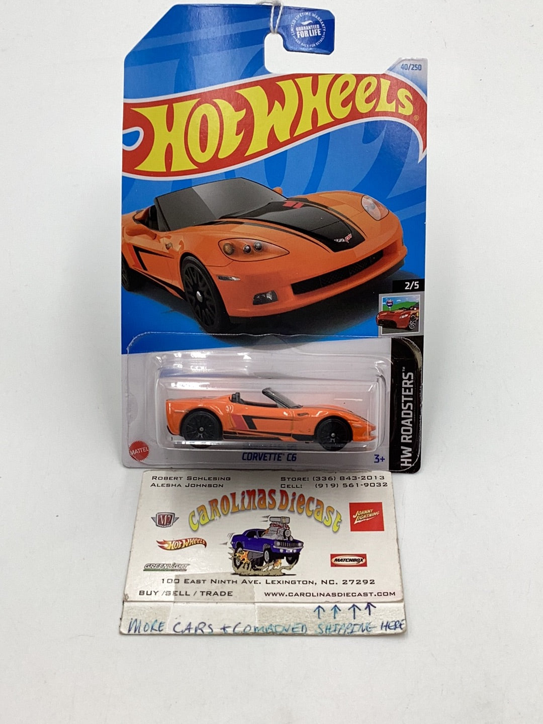 2024 Hot Wheels #40 Corvette C6 1E