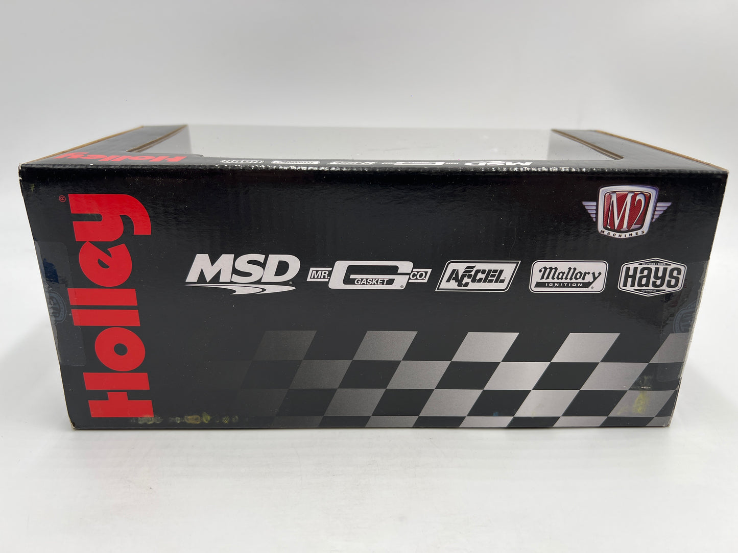 M2 Machines 1/24 Holley 1957 Chevrolet Bel Air Convertible Blue/Silver S36