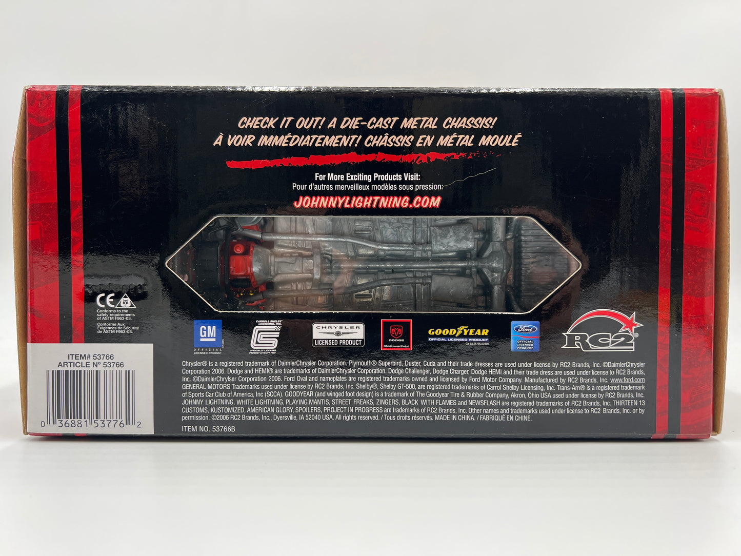 Johnny Lightning 1:24 Scale White Lightning Chase 1969 Chevy Chevelle Orange VHTF