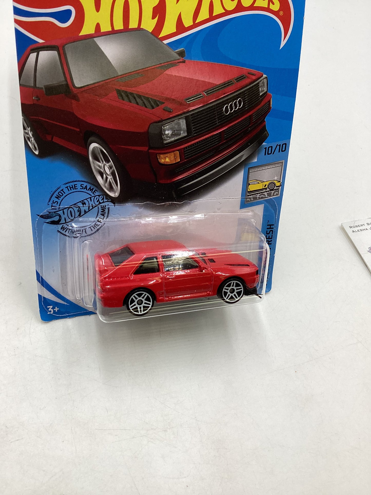 2020 Hot Wheels #145 84 Audi sport Quattro Red 106A